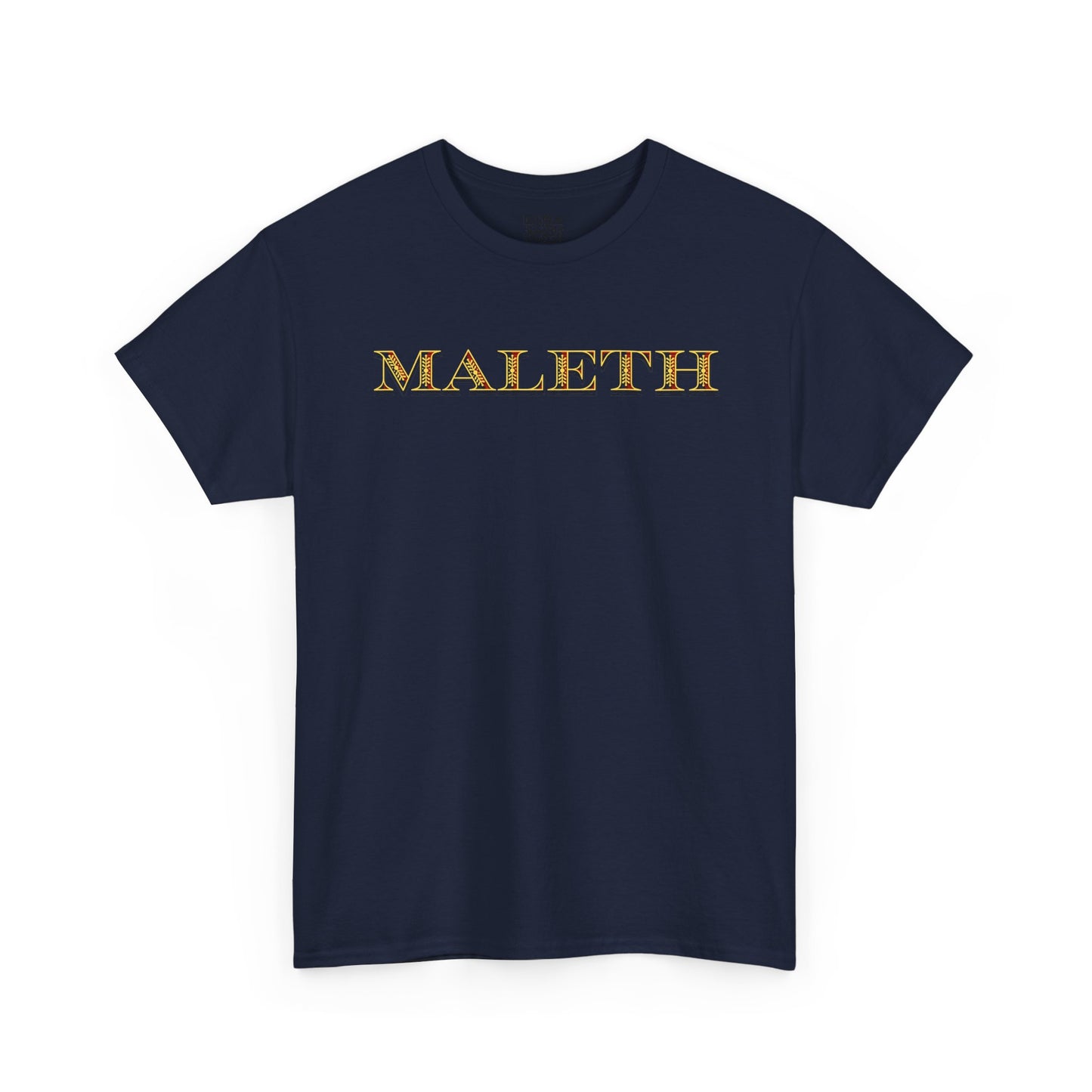 Maleth Gold Script T-Shirt