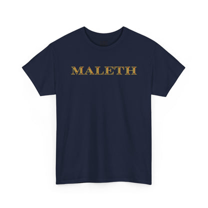 Maleth Gold Script T-Shirt