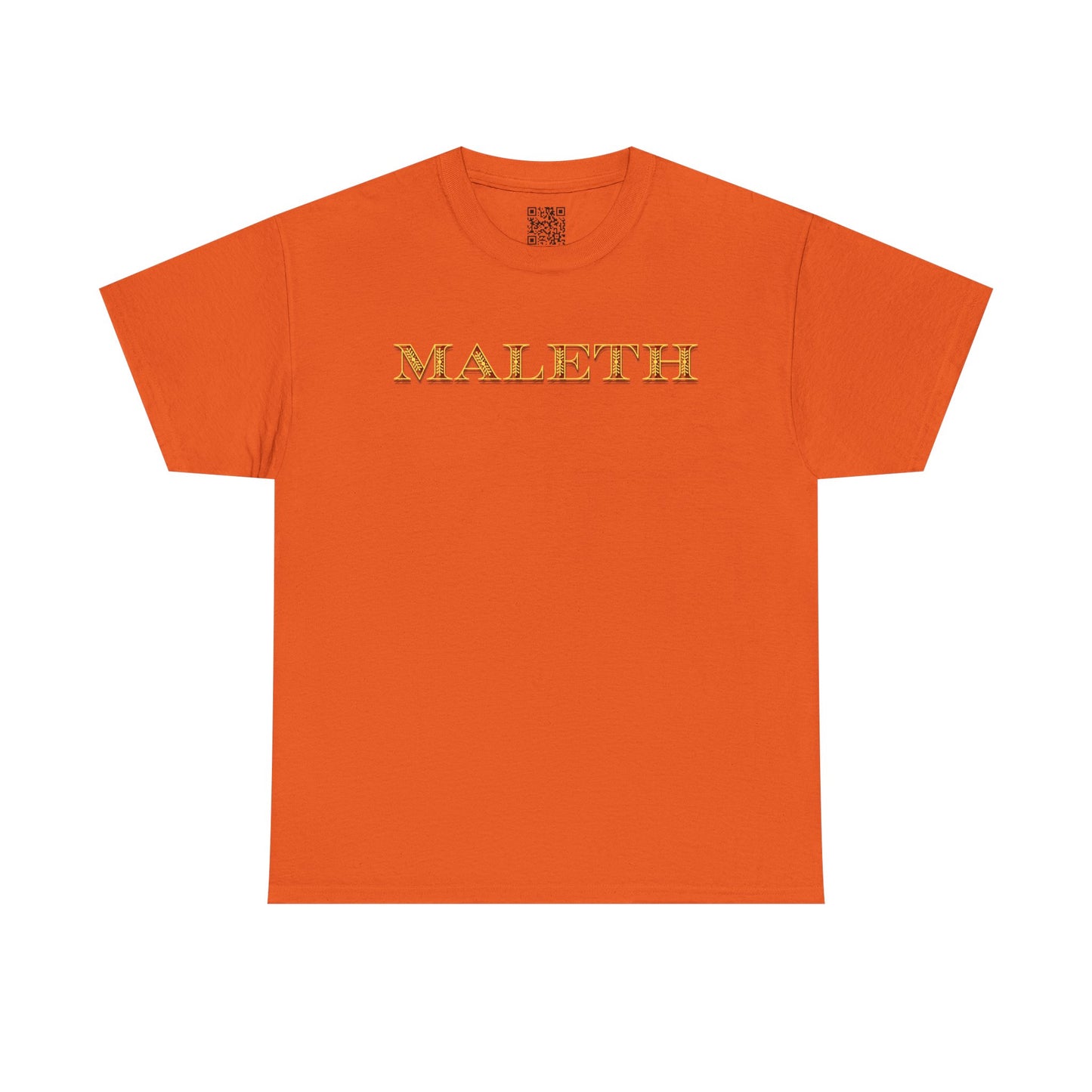 Maleth Gold Script T-Shirt