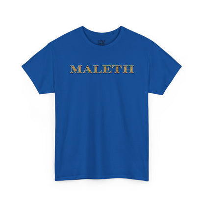 Maleth Gold Script T-Shirt