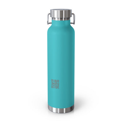 22oz Insulated Copper Water Bottle