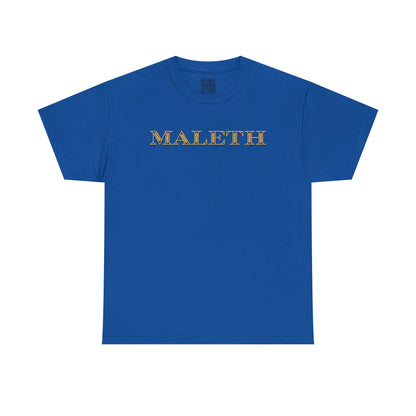 Maleth Gold Script T-Shirt