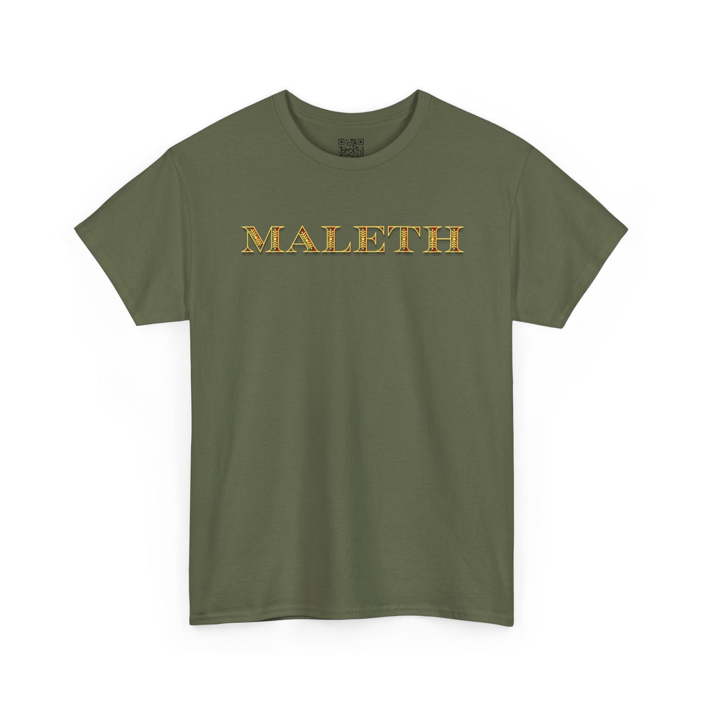 Maleth Gold Script T-Shirt