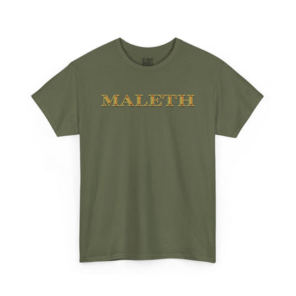 Maleth Gold Script T-Shirt