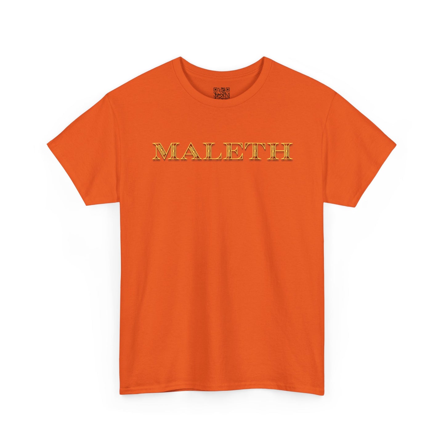 Maleth Gold Script T-Shirt