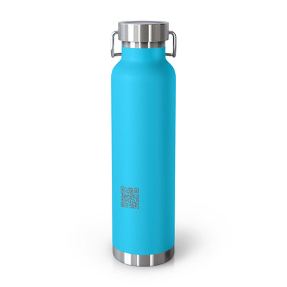 22oz Insulated Copper Water Bottle