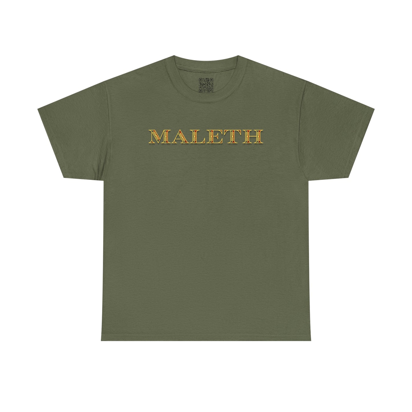 Maleth Gold Script T-Shirt