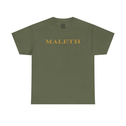 Maleth Gold Script T-Shirt