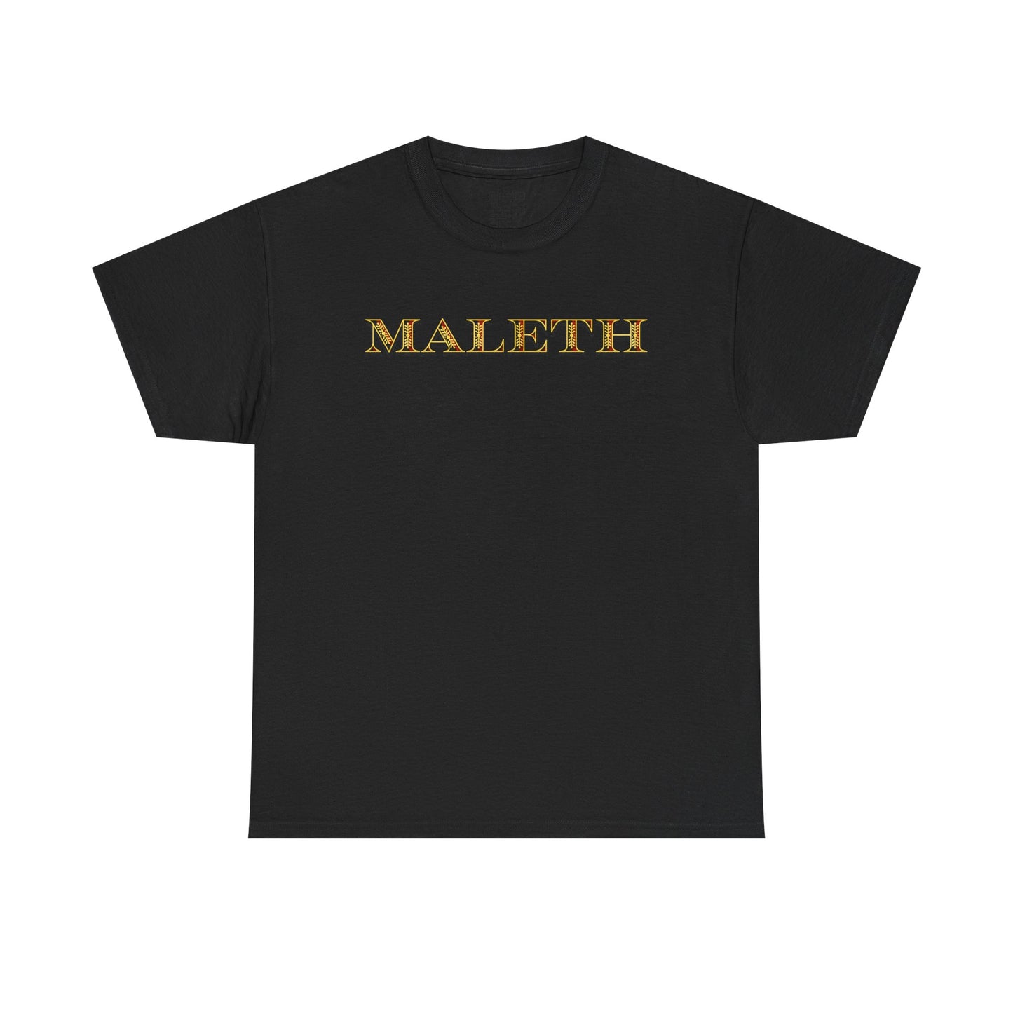 Maleth Gold Script T-Shirt