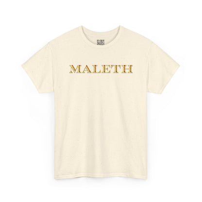 Maleth Gold Script T-Shirt