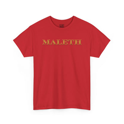 Maleth Gold Script T-Shirt
