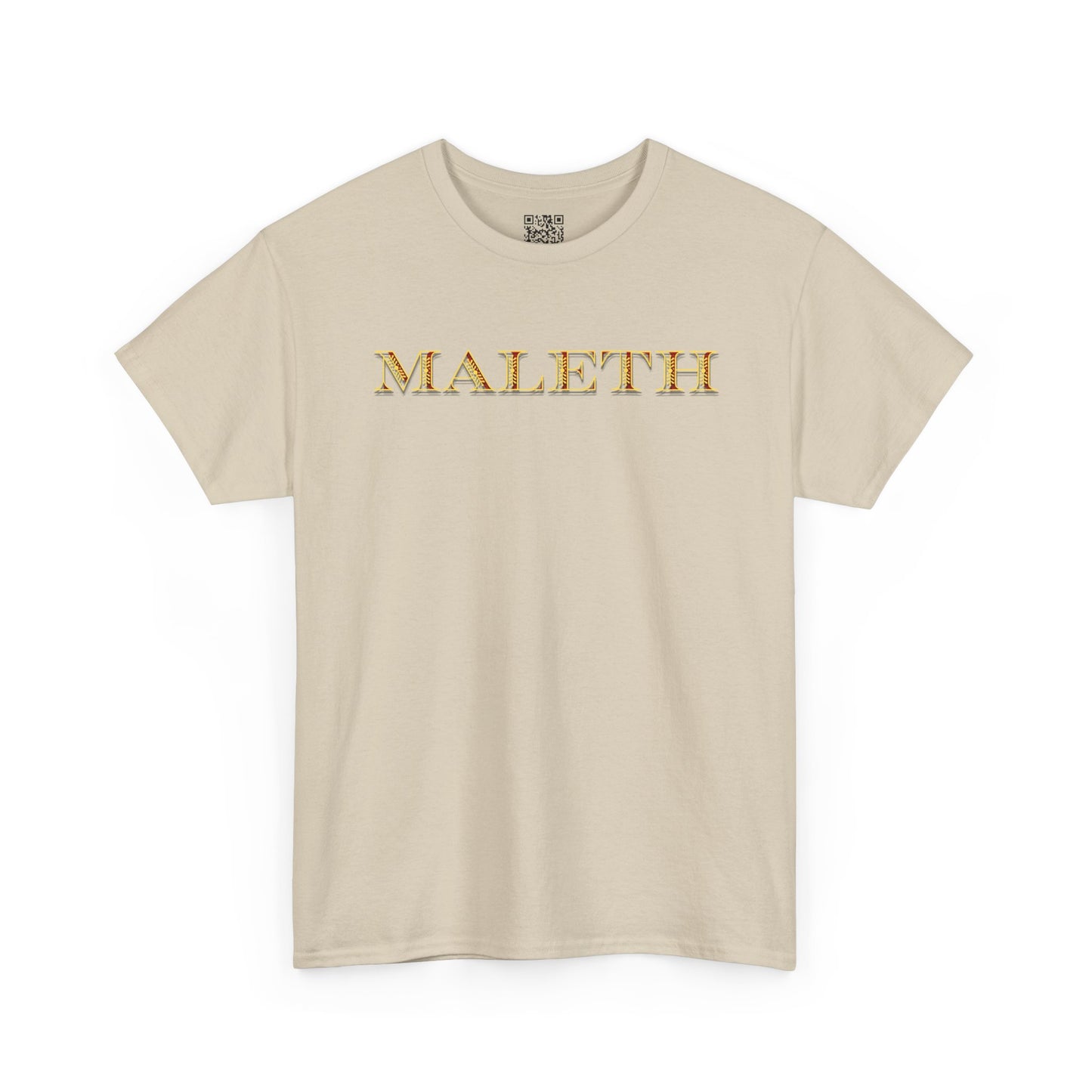 Maleth Gold Script T-Shirt