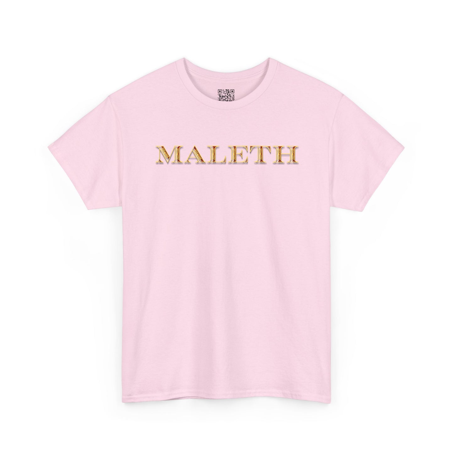 Maleth Gold Script T-Shirt