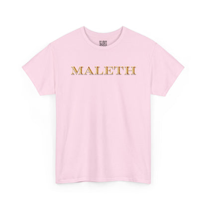 Maleth Gold Script T-Shirt