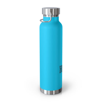 22oz Insulated Copper Water Bottle