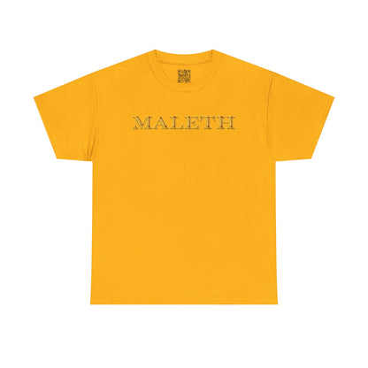 Maleth Gold Script T-Shirt