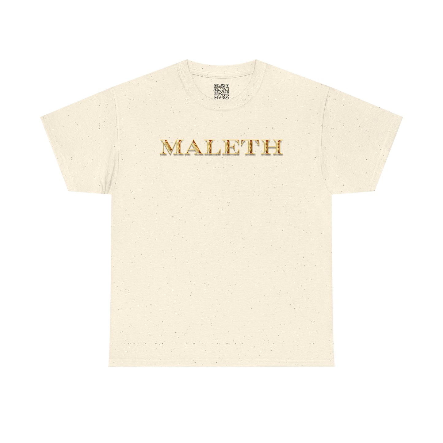Maleth Gold Script T-Shirt