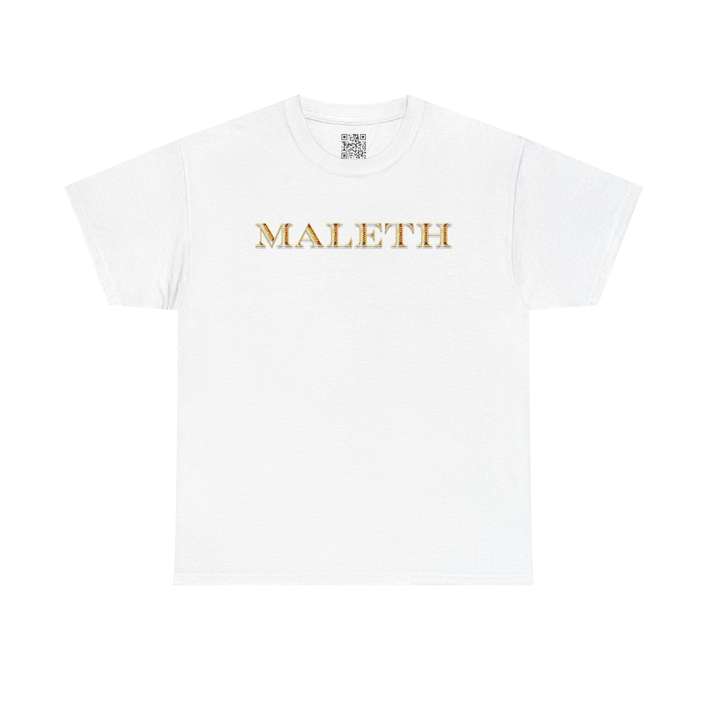 Maleth Gold Script T-Shirt
