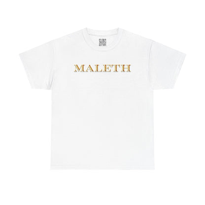 Maleth Gold Script T-Shirt