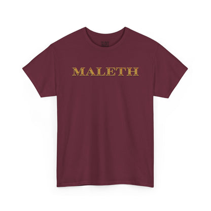 Maleth Gold Script T-Shirt