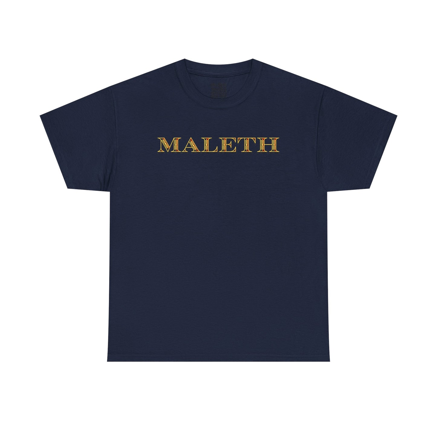 Maleth Gold Script T-Shirt