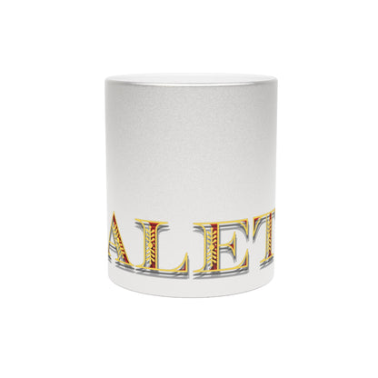 Metallic Silver/Gold Mug