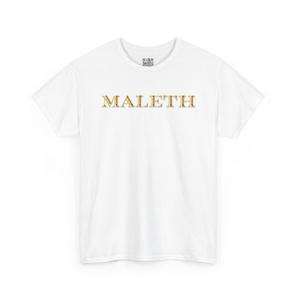 Maleth Gold Script T-Shirt