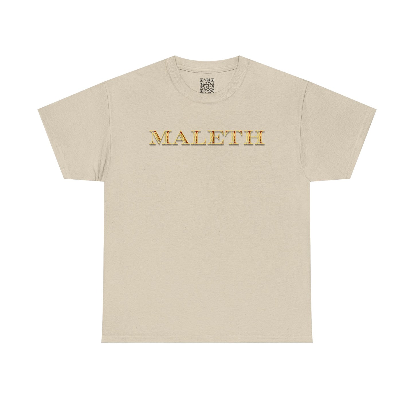 Maleth Gold Script T-Shirt