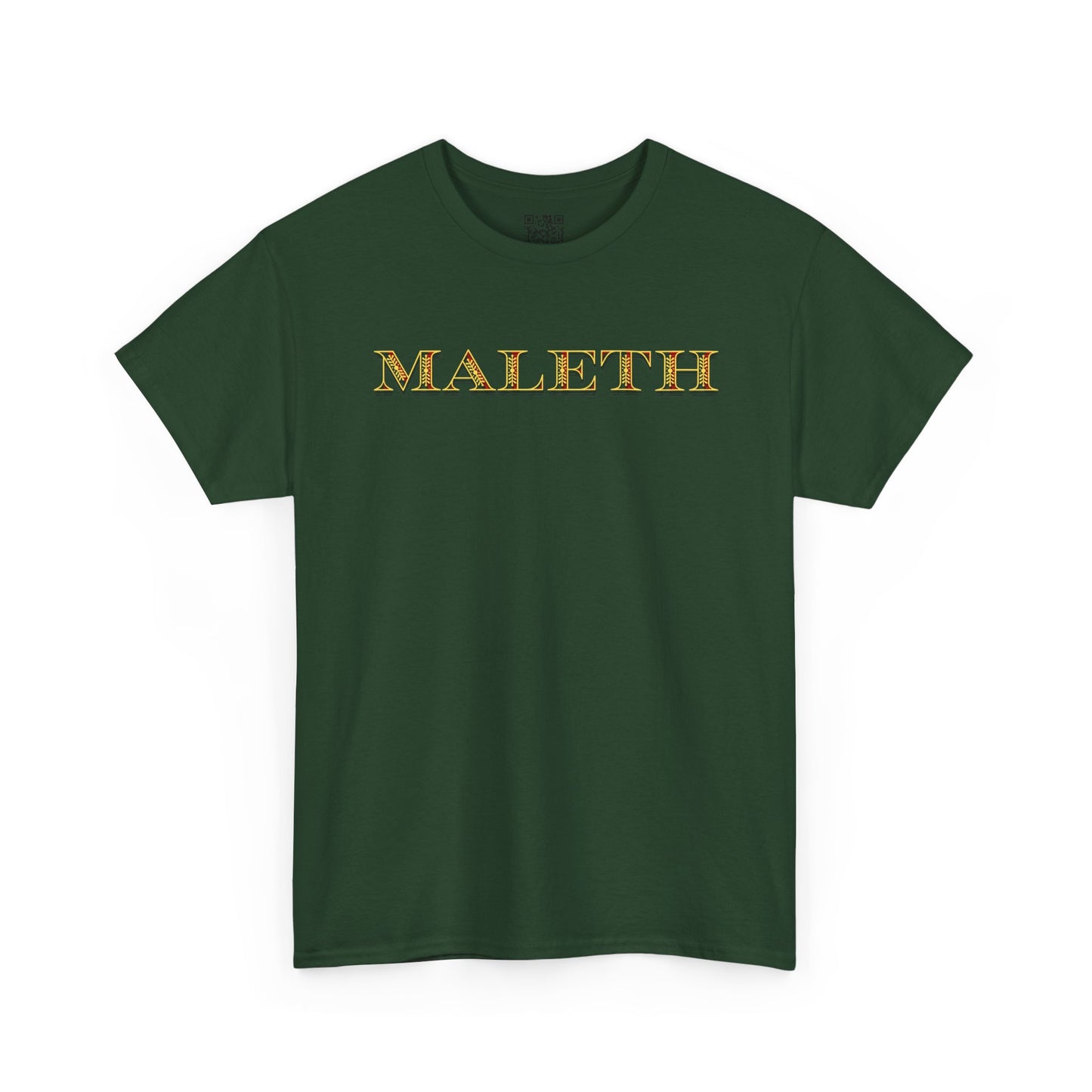 Maleth Gold Script T-Shirt