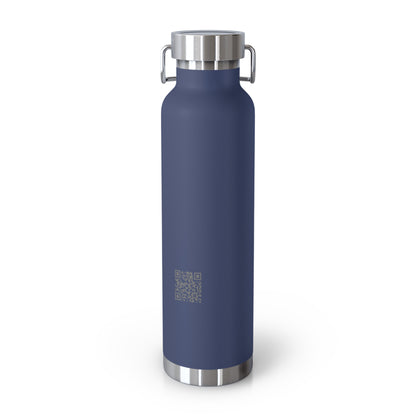 22oz Insulated Copper Water Bottle