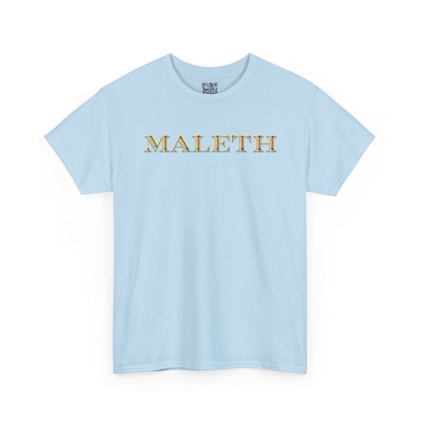 Maleth Gold Script T-Shirt