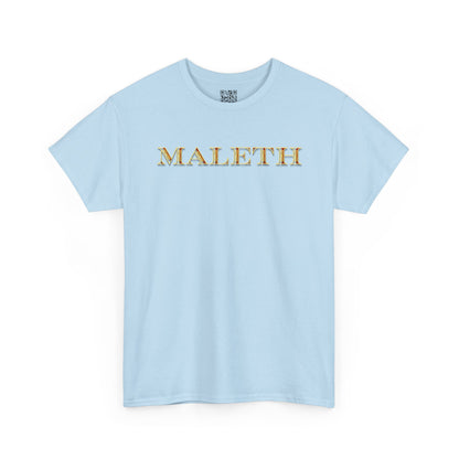 Maleth Gold Script T-Shirt