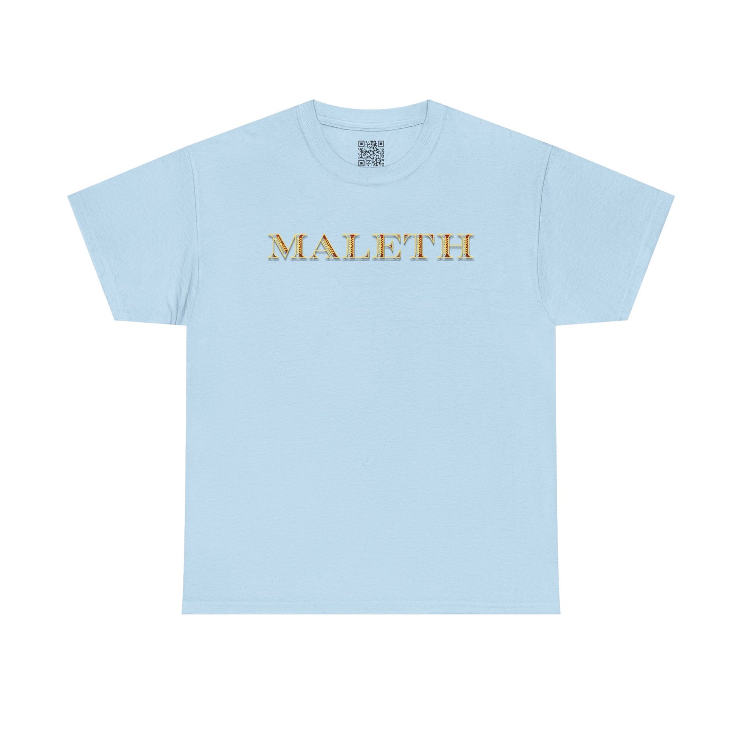 Maleth Gold Script T-Shirt