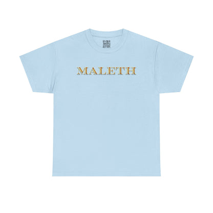 Maleth Gold Script T-Shirt