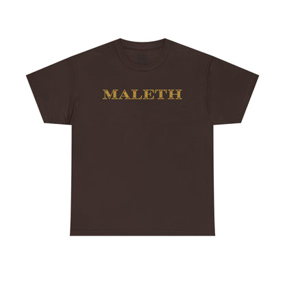Maleth Gold Script T-Shirt