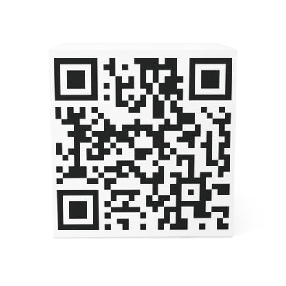 QR Code Note Cube  Sticky Note Block for Quick Links & Reminders