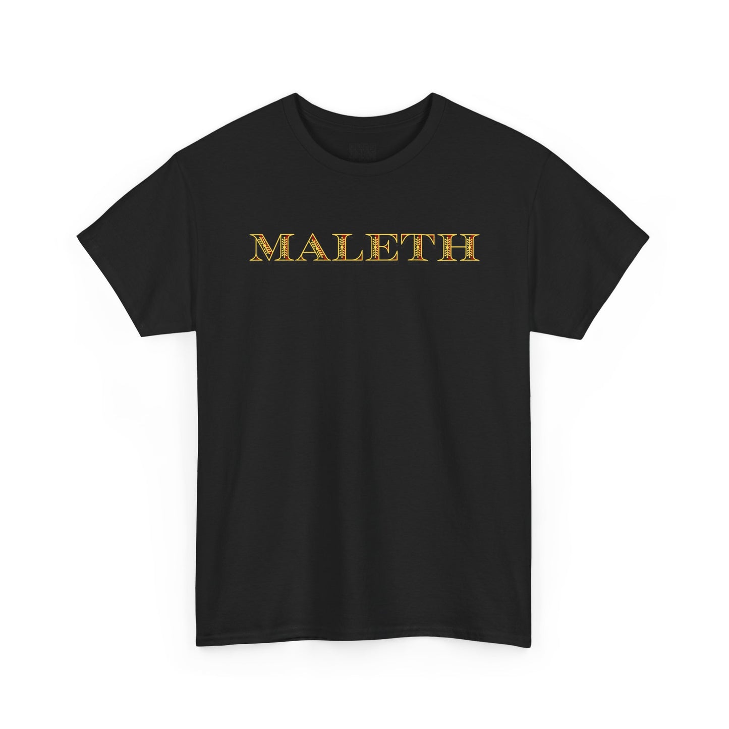 Maleth Gold Script T-Shirt