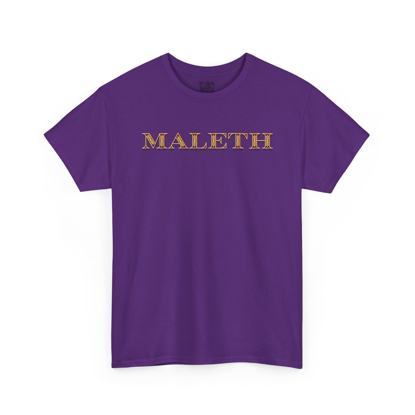 Maleth Gold Script T-Shirt