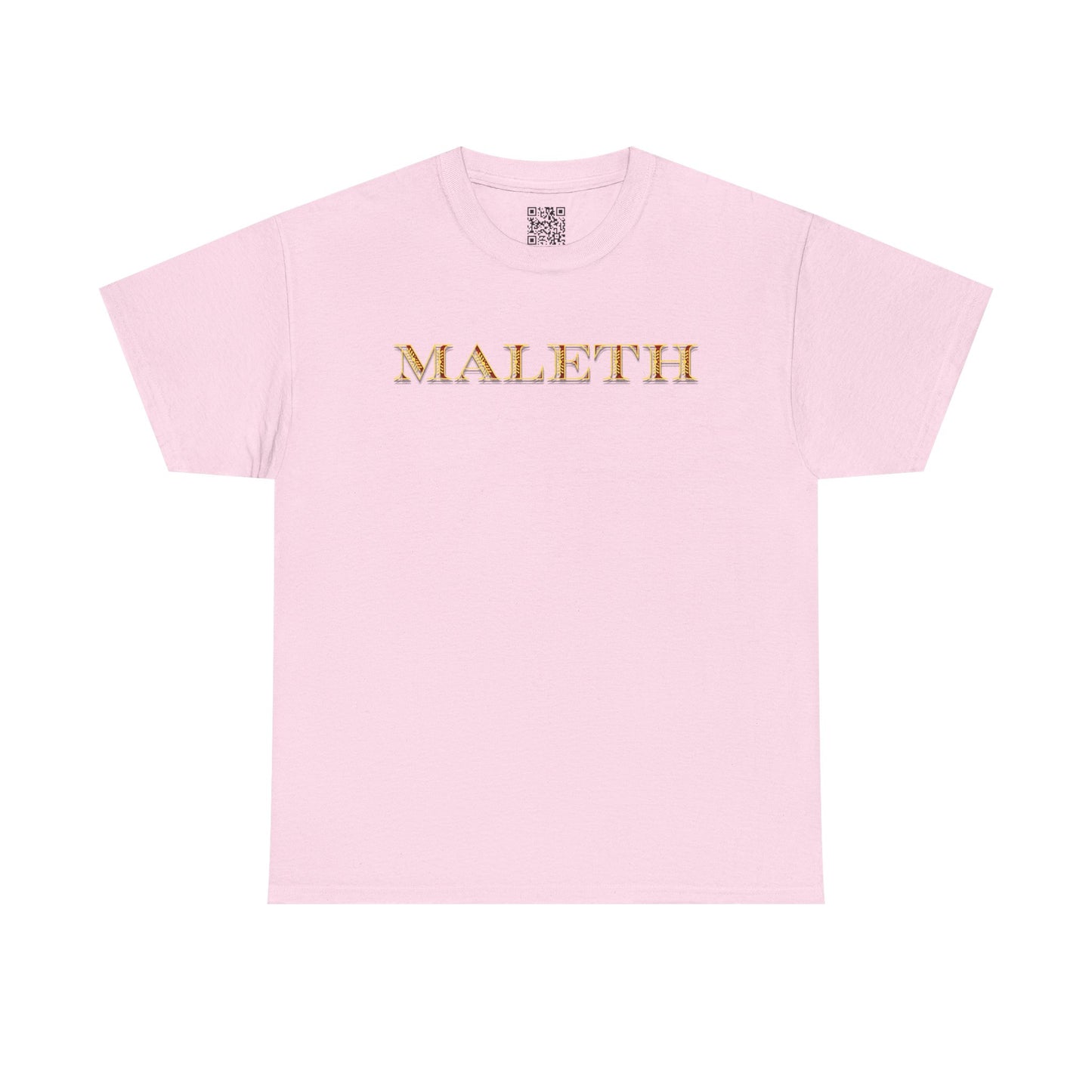 Maleth Gold Script T-Shirt