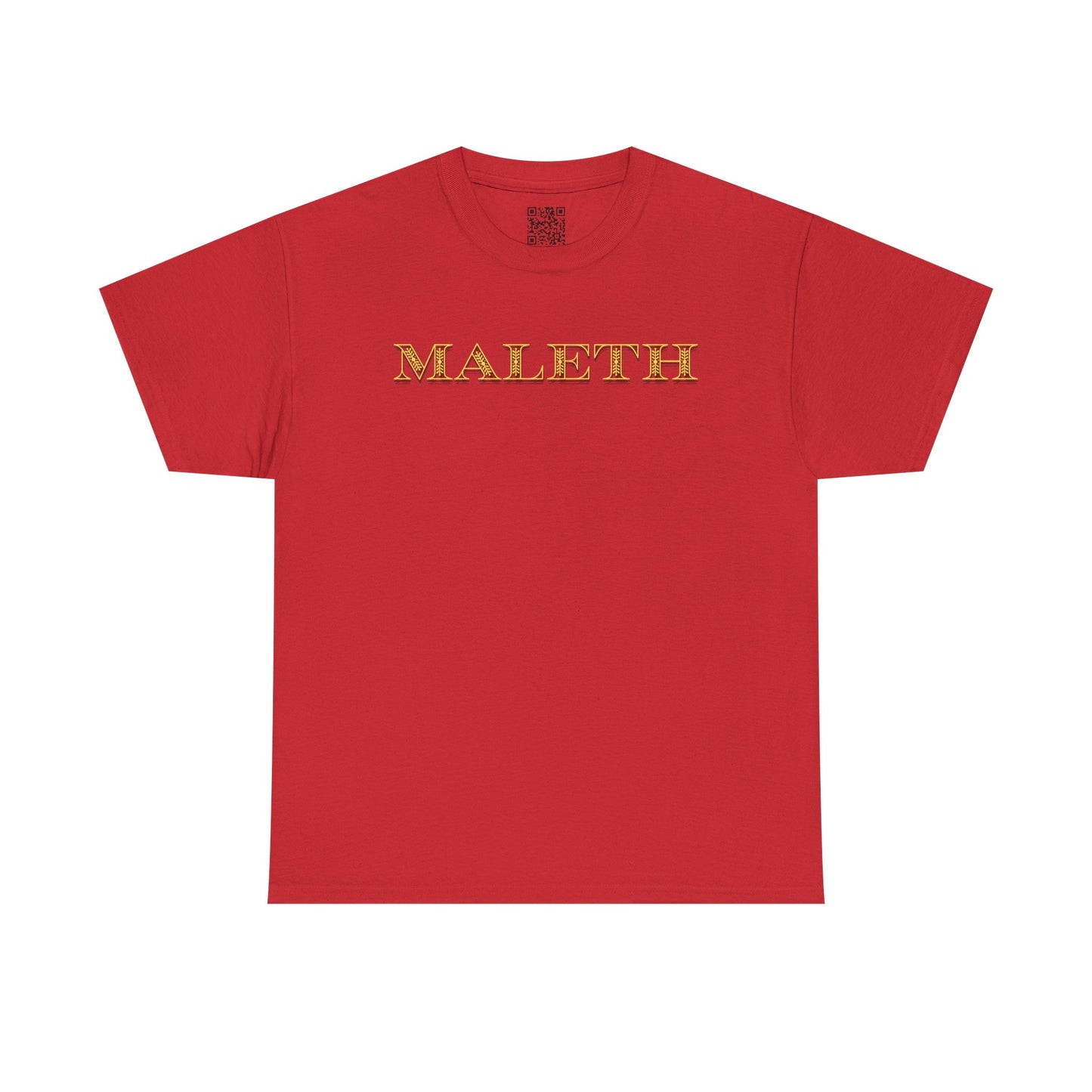 Maleth Gold Script T-Shirt