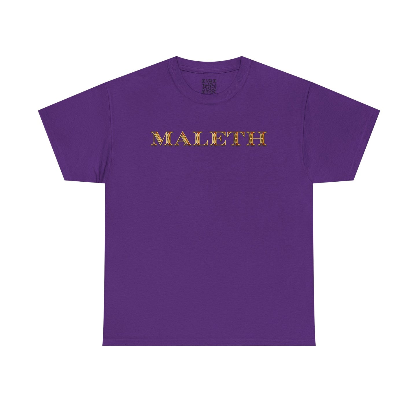 Maleth Gold Script T-Shirt