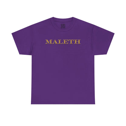 Maleth Gold Script T-Shirt