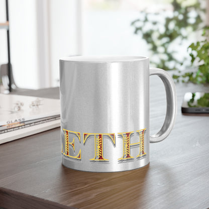 Metallic Silver/Gold Mug