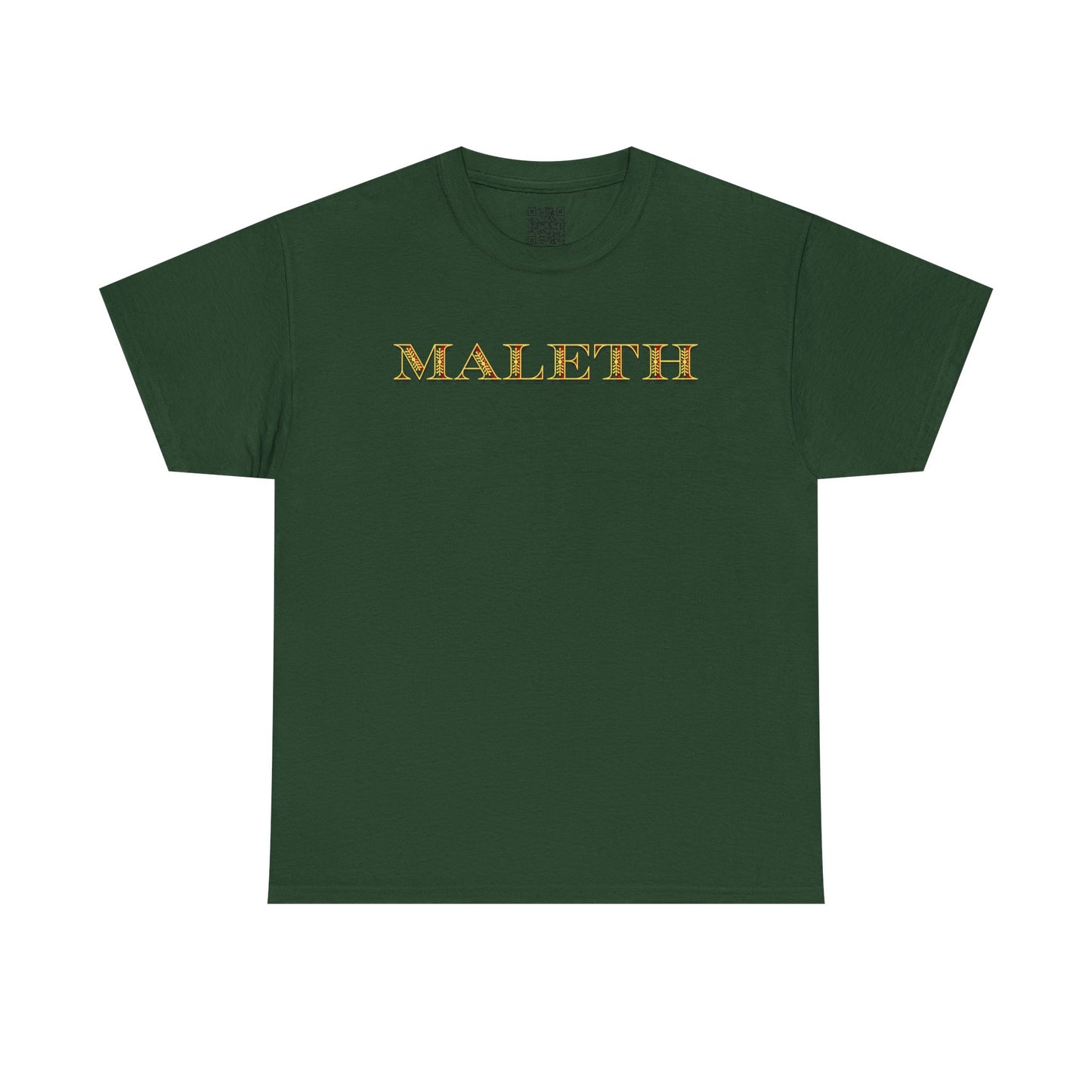 Maleth Gold Script T-Shirt