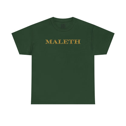 Maleth Gold Script T-Shirt
