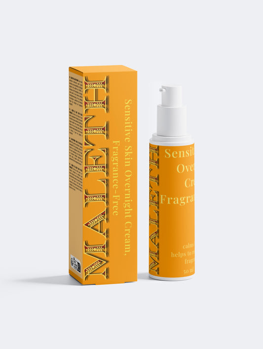 Sensitive Skin Overnight Cream, Fragrance-Free