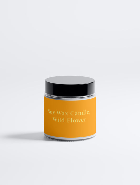Soy Wax Candle, Wild Flower