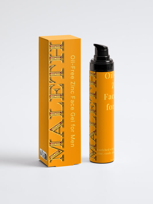Oil-Free Zinc Face Gel for Men