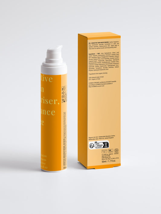 Sensitive Skin Moisturiser, Fragrance Free